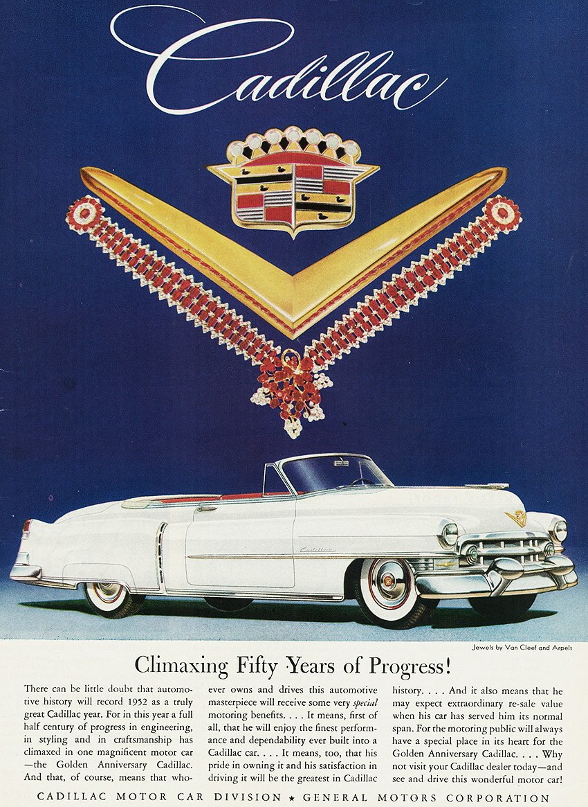 1952 Cadillac - Fifty Years of Progress